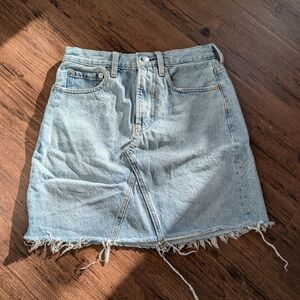 Light Blue Denim skirt